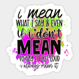 Laugh Out Loud: Wear Your Humor Boldly Sticker
